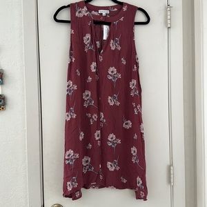 Socialite keyhole swing dress